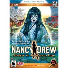 Nancy drew shadow at the water's edge